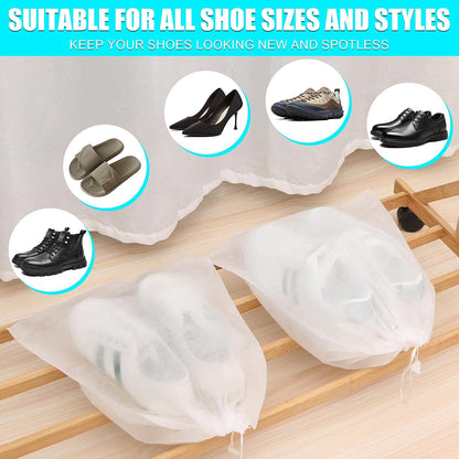 Shoe Washing Machine Bag: Shoes Come Out Clean & Protected during Washing | 2PC Laundry Shoe Bag for Washer and Dryer, Auto-Lock Zipper, Chenille Microfiber Lining, 17 x 7.5 inch, Durable, Yellow