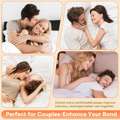 Memory Foam Wedge Pillow, Intimacy Positioning Pillow for Reading