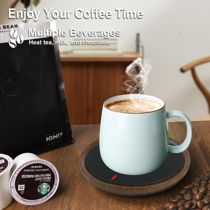 Candle & Coffee Warmer for Desk - Auto Shut Off