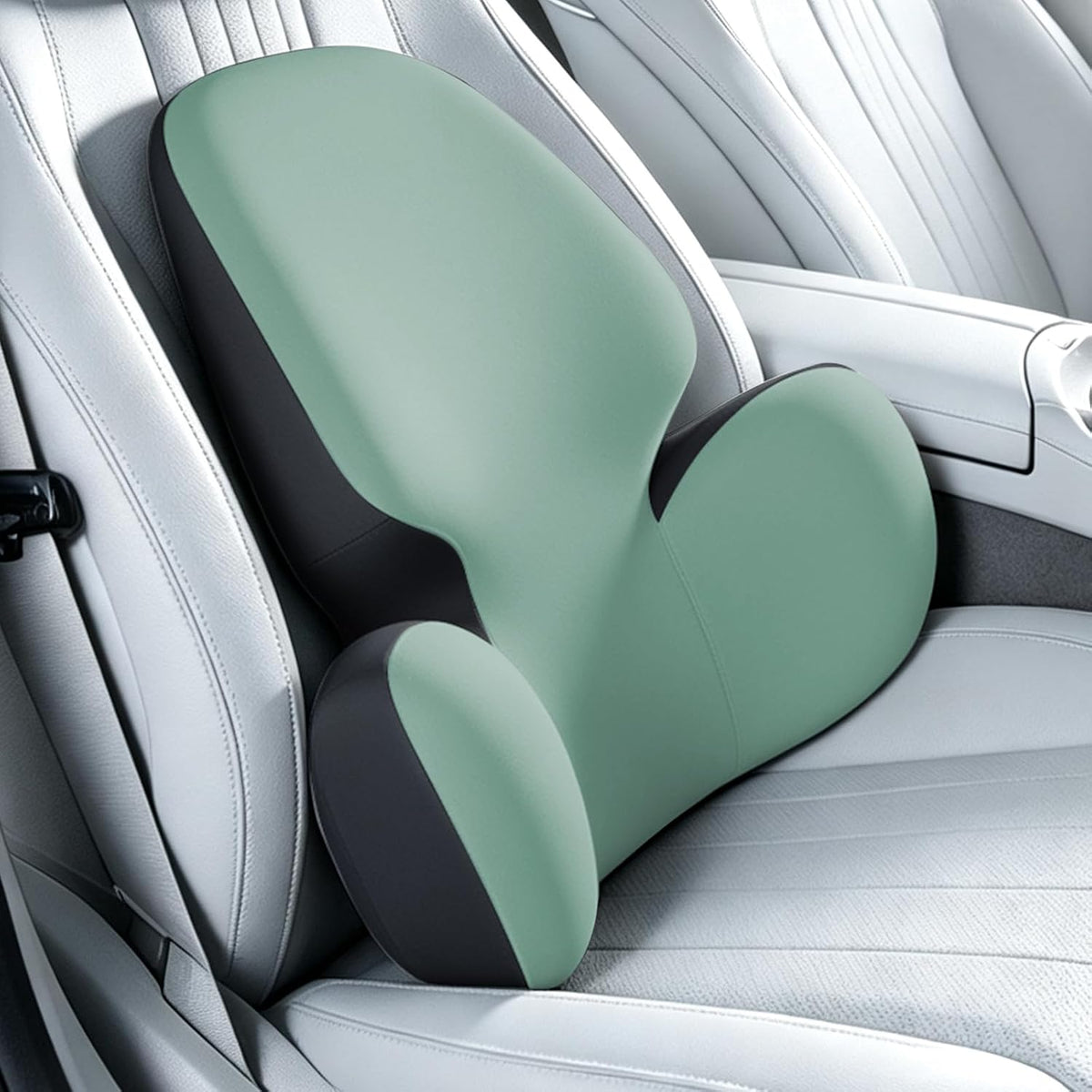 BEBAS Lumbar Support Pillow for Car, Memory Foam Back Cushion for Driving