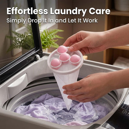 Sakerplus Lint Catcher for Washing Machine Lint Catcher, Floating Washing Machine Hair Filter Mesh Bag, Reusable Washing Machine Filter Bag for Capturing Hair, Polyester & PP (3)