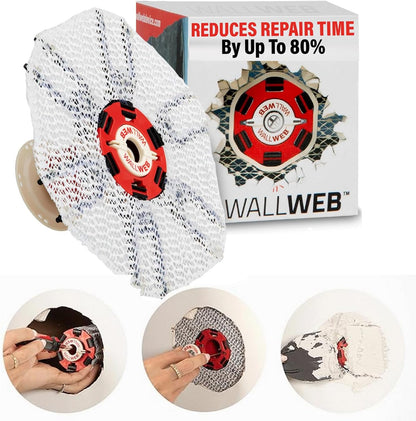 Innovative Drywall Repair Kit - 2 inches plus Hole Patch, Spackle Wall Repair, Drywall Patch Filler for Easy Wall Fixes - No Dry Wall or Tape needed