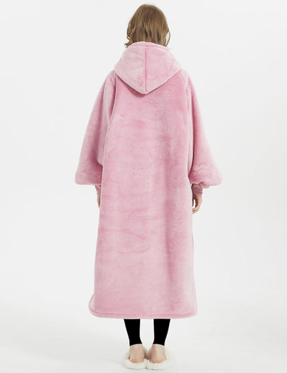 Wearable Blanket Hoodie for Adults With Pocket Strawberry Hoodie | Sherpa, Fuzzy Blanket Hoodie, Oversized Sweatshirt Blanket, Kangaroo Pouch, Cute Birthday Gifts for Sister, Cute Stuff