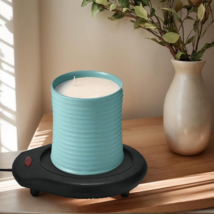 ASAWASA Candle Warmer for Large Jar, Coffee Mug Warmers | Safely Releases Scents Without a Flame, Melt Candle Quickly, Enjoy Your Warm Coffee Tea. Gifts for Festival Birthday Women