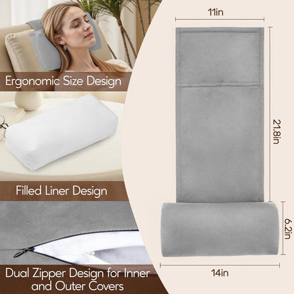 Neck Pillow for Recliner Chair, Adjustable Recliner Pillow for Headrest