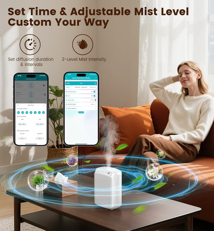 XEITIN Waterless Essential Oil Diffuser 3000 Sq.Ft Coverage