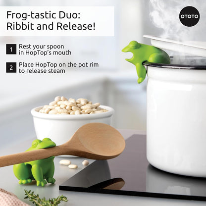 Funny Spoon Holder by OTOTO - Spoon Rest for Stove Top - Cooking Gadgets, Cooking Gifts, Cool Kitchen Gadgets, Cool Gifts, Cute Kitchen Accessories