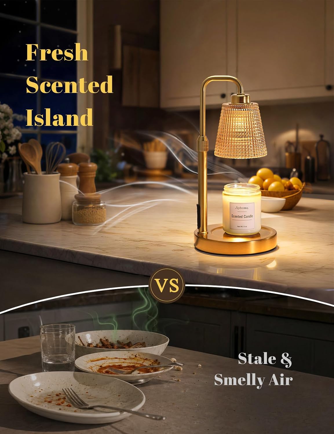 Candle Warmer Lamp with Timer, Birthday Gifts for Women, Ideal Fall Decor