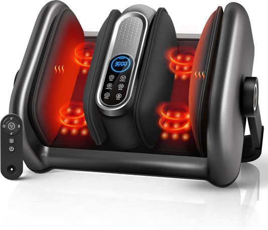 Pro Electric Shiatsu Foot Massager with Heat, Size 12.5
