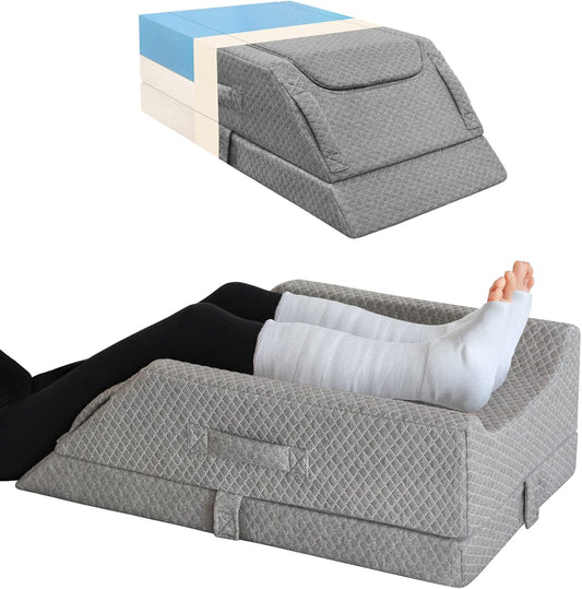 KingPavonini Adjustable Leg Elevation Pillows for Swelling After Surgery