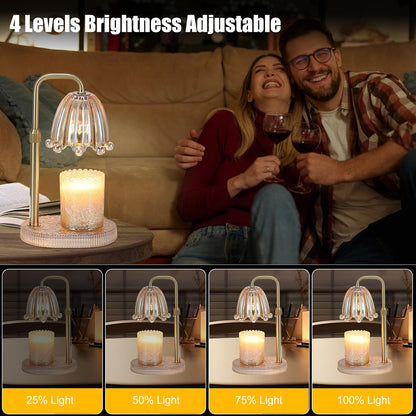 Candle Warmer Lamp with Timer,Birthday Gifts for Women
