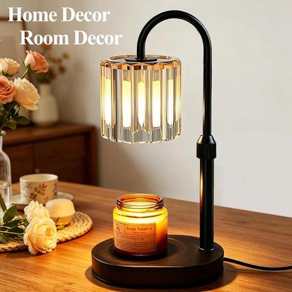 Lukasa Candle Warmer Lamp, with Timer Dimmer Adjustable Height, Home Decor, Room Decor, Wax Melt Warmer for Candles, Gifts for Mom, Gifts for Mother's Day, Birthday Gifts for Women