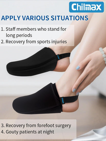 Foot Toes Ice Pack Wrap for Broken Toe & Bunion Pain,Reusable Forefoot Cold & Heat Pack for Surgery Recovery,Gout,Injuries,Swelling,Neuropathy Relief,Best Toe Gel Ice Socks Sleeve with Strap