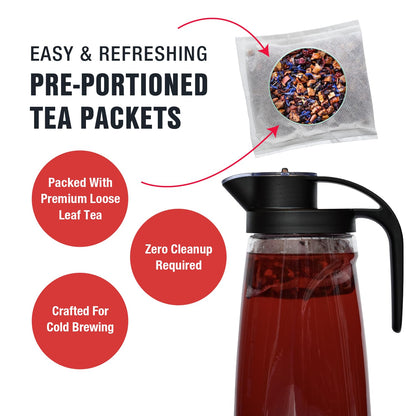 Tiesta Tea - Top 8 Favorites Sampler Set, Loose Leaf, Up to 80 Cups | High to No Caffeine, Hot & Iced, Tea Variety Pack with Green, Herbal, & Black, 8 Sample Pouches