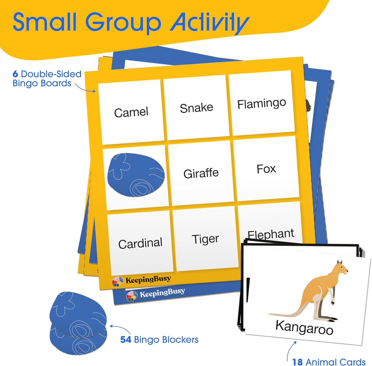 Keeping Busy Expressions Set 1 Dementia Activities for Seniors | Alzheimer Products for Elderly Patients | Fun Memory Game Toy & Cognitive Brain Puzzle for Senior Citizens w/Memory Loss or Alzheimers