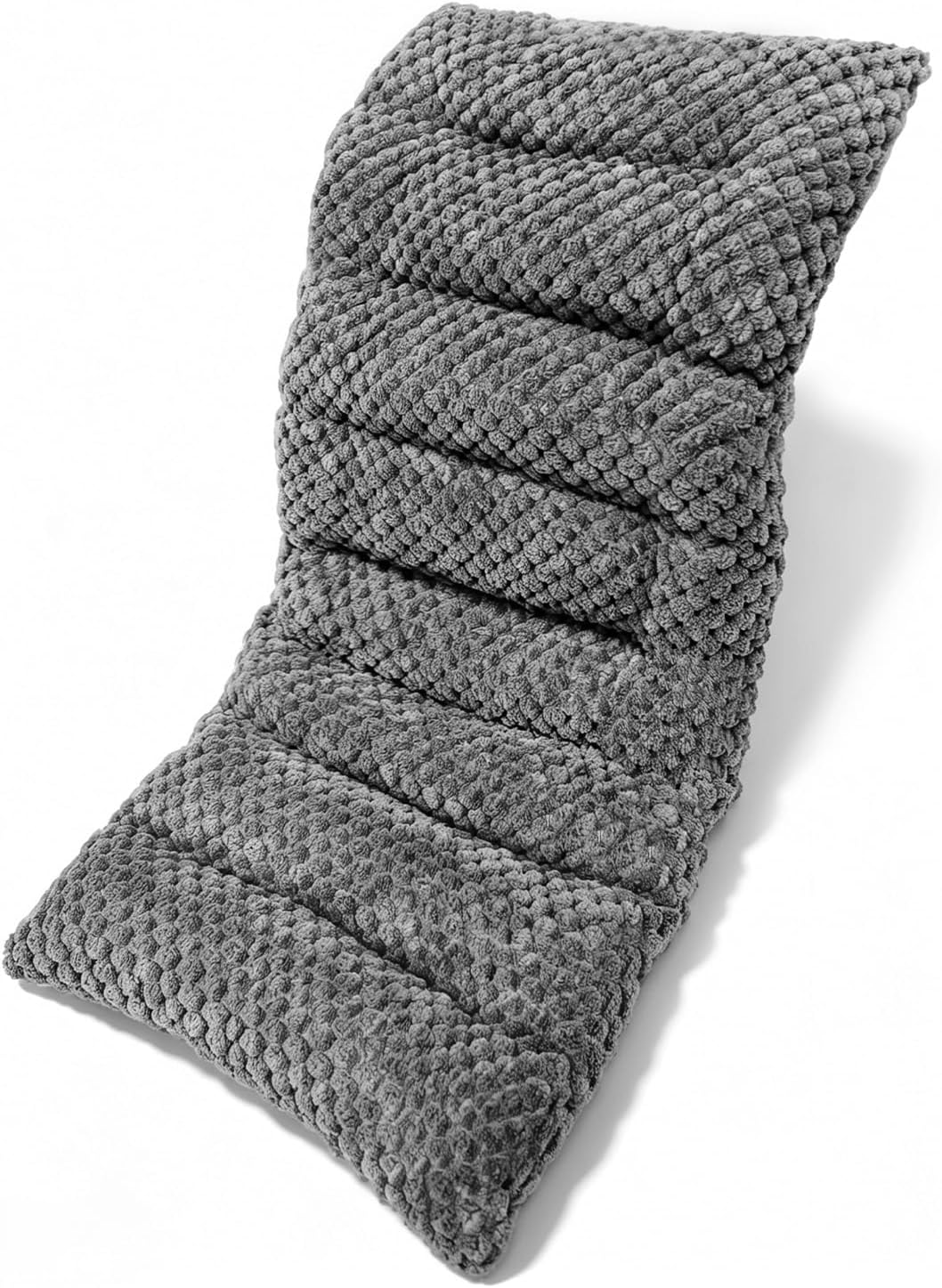 Microwave Heating Pad 16x7 inches Microwavable Heat Pack for Muscle Pain Relief Moist Rice Clay Bean Bag Pack Heat Therapy for Shoulders, Lower Back, Abdomen Cramps Hot Cold Compress Reusable 1.8 LBS