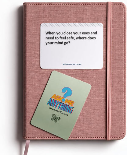 ASKMEANYTHING Recovery Pack Card Game - 100 Cards for Self-Improvement, Coping Skills, and Group Therapy