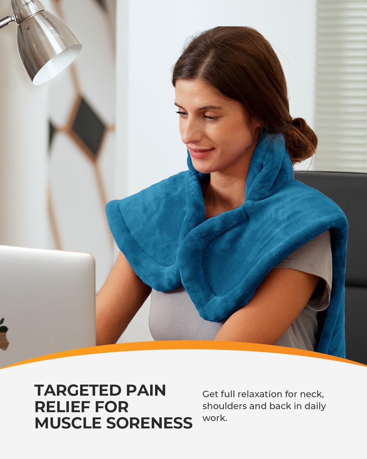 CooCoCo Heating Pad for Back Pain Relief, 24 X 33 in
