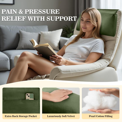 Recliner Headrest Pillow, Adjustable Comfort Neck & Head Support Pillow