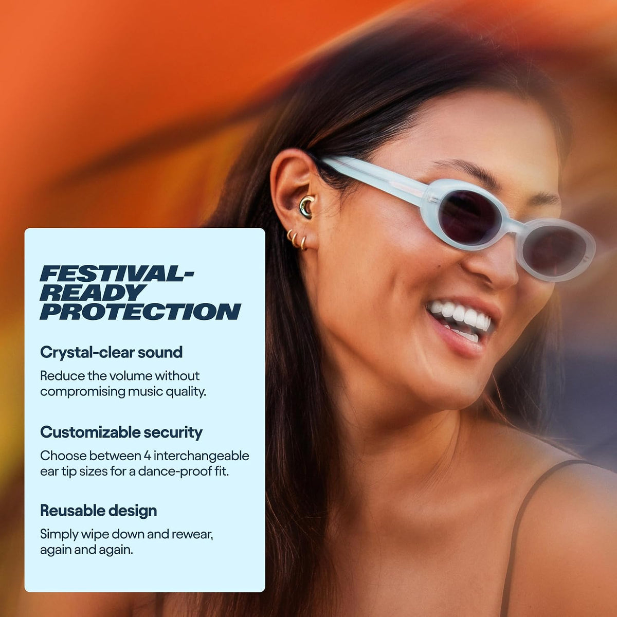 Loop Experience 2 Ear Plugs - Stylish Certified Hearing Protection