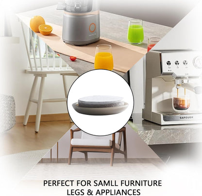 Self-Adhesive Furniture Sliders for Carpets, Furniture Moving Pads (36Pcs) 1-3/4" Furniture Mover Glides, Self Sticks Carpet Furniture Carrier - Move Any Item Quickly and Easily!
