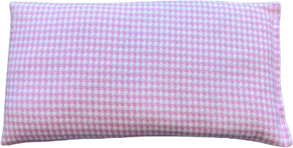 HOME COMFORT Rice & Lavender Microwavable Heating Pad-Reusable Moist Heat or Cold Therapy 10” X 5” (White Clouds)