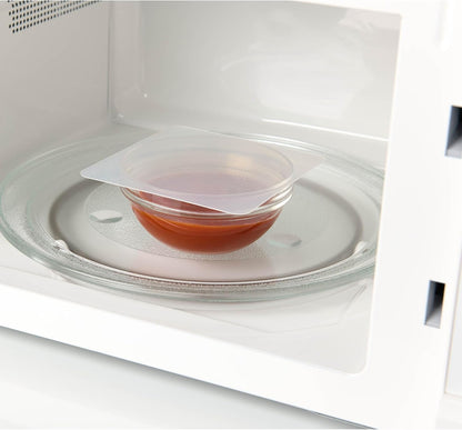 HIC Kitchen Splatter Guards for Microwave, BPA Free, Set of 4
