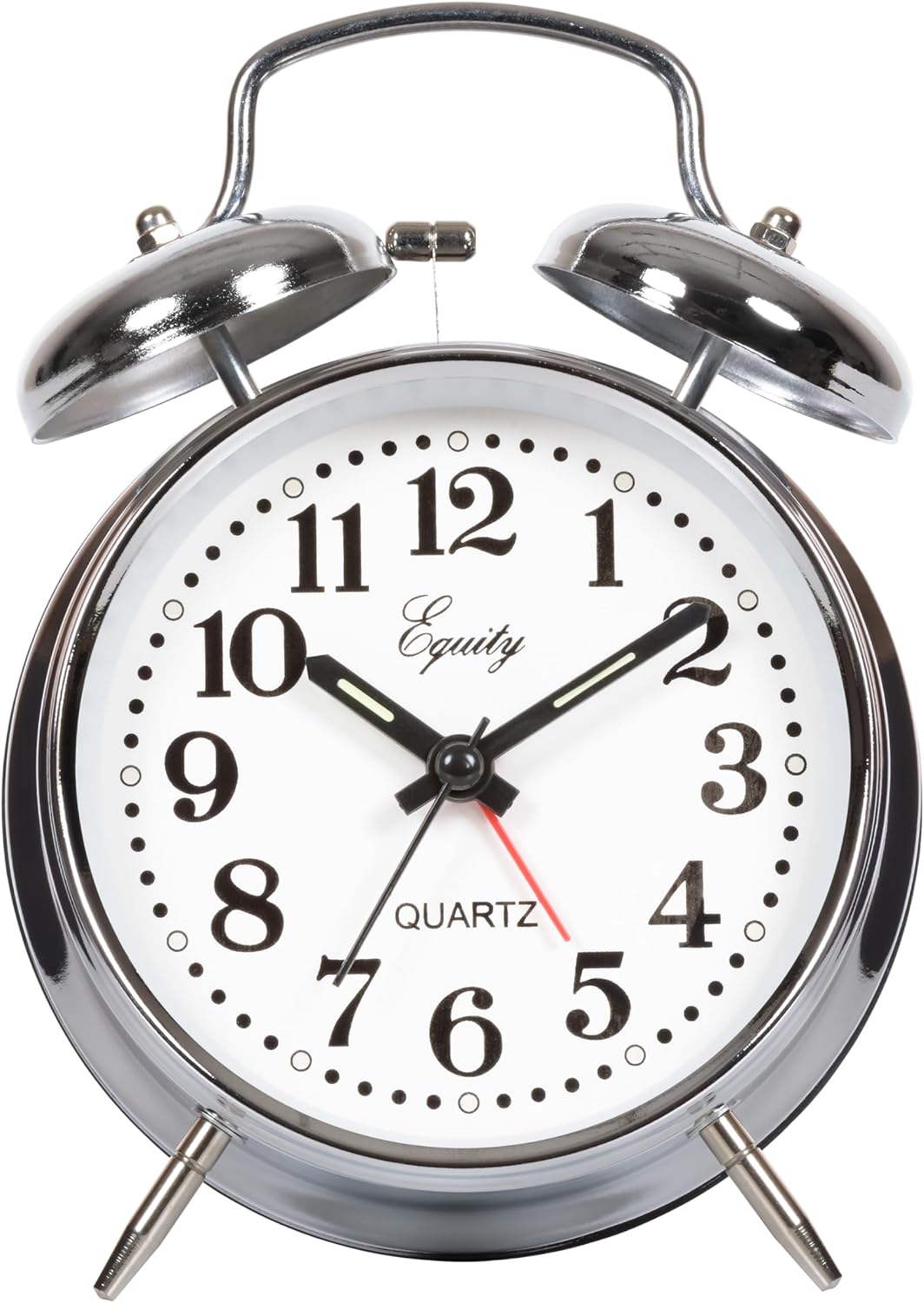 Equity 13014 Analog Twin Bell Alarm Clock