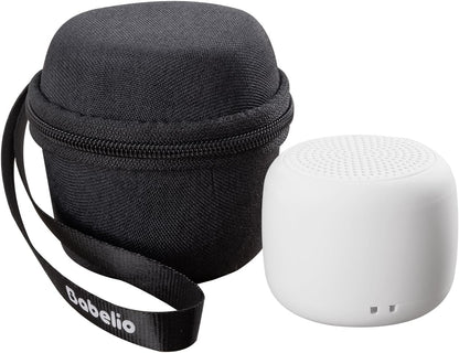 Babelio White Noise Sound Machine for Adults Kids Baby, Mini, 15 Non-looping Sounds, Timer, Memory Function, Easy to Pocket and Travel White