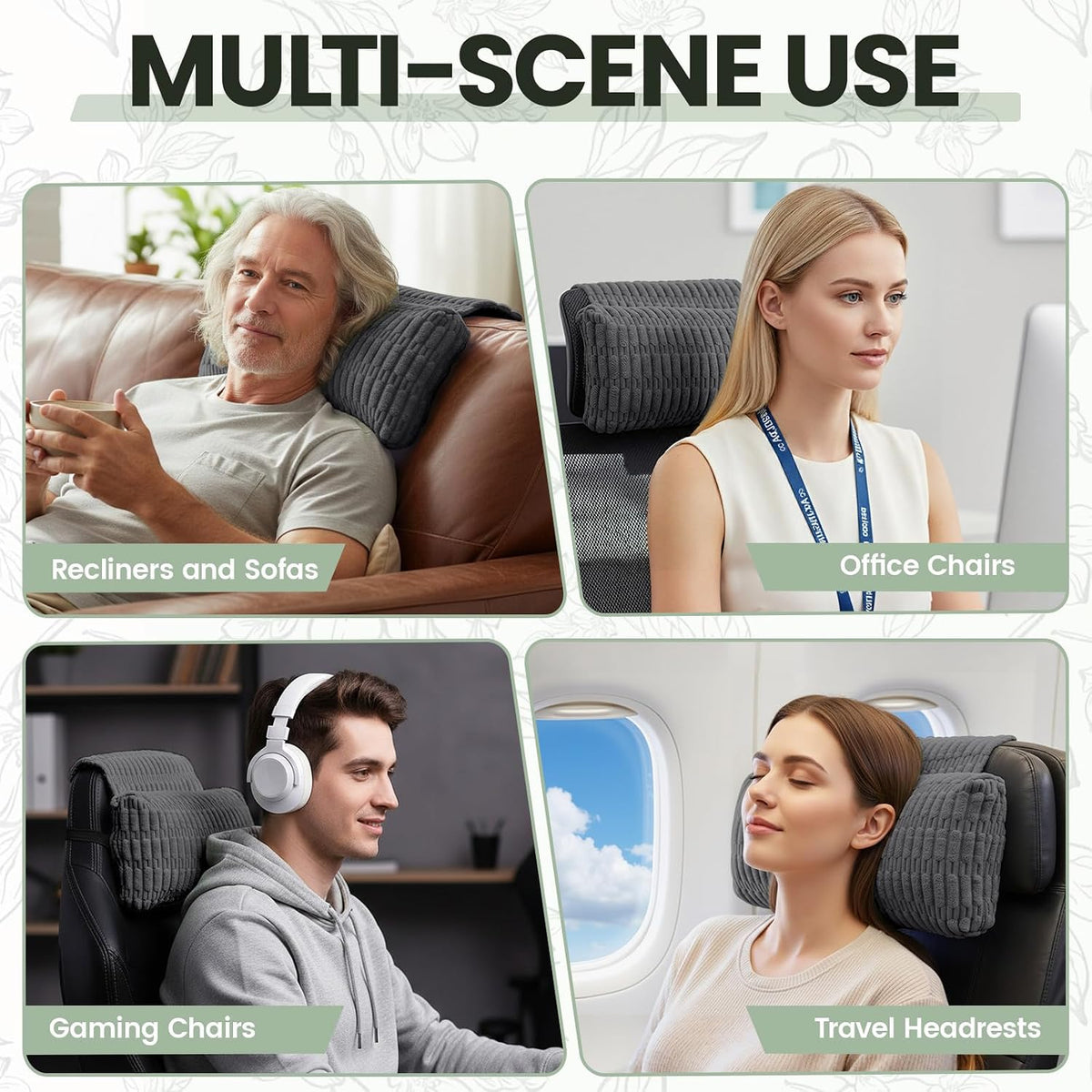 Recliner Pillow, Adjustable Neck Pillow for Recliner