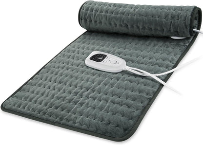 Electric Heating pad for Back Neck Shoulder Knee Arms Legs- Electric Heat Pads with 6 Heat Settings & Auto Shut Off Heat Heating Pad for Birthday Mother Father Girl Men Women