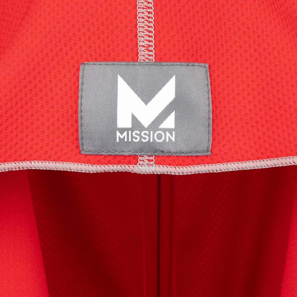 MISSION Cooling Hoodie Towel, Evaporative Cool Technology, Cools Instantly When Wet, UPF 50 Sun Protection, Contours Your Head to Stay in Place, Great for Sports, Fitness, Gym
