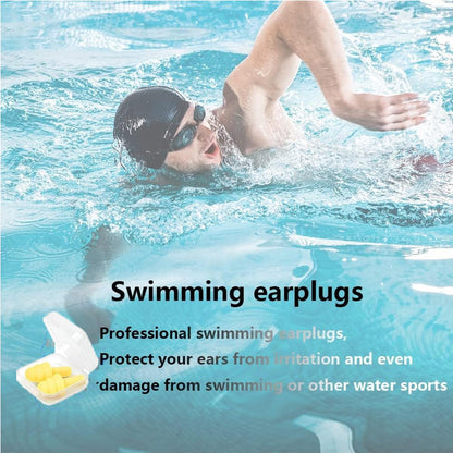 Earplugs for Sleeping Noise Cancelling, 8Pairs Reusable Ear Plugs