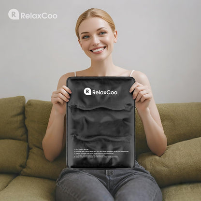 RelaxCoo Large Flexible Ice Pack for Injuries Reusable Gel, 11x14.5 Inches, Cold Compress for Hip, Shoulder, Knee, Back Pain, Swelling, Bruises, Surgery