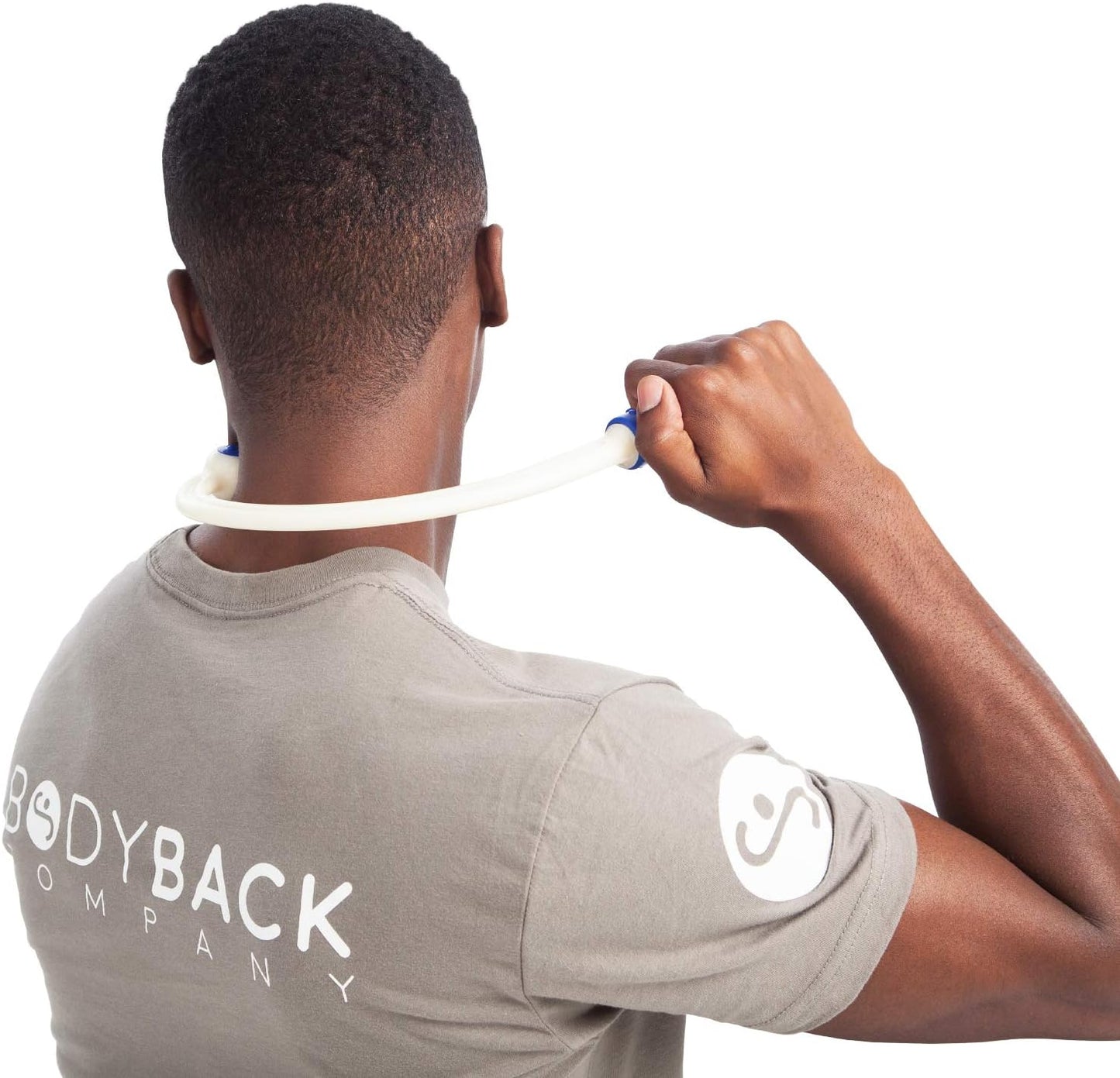 Body Back Mini Neck Massager - Travel Size Back Massager for Trigger Points | FSA Eligible Handheld Neck & Shoulder Massager, Pressure Point Relief Tool For Deep Tissue Pain Relief & Muscle Relaxation