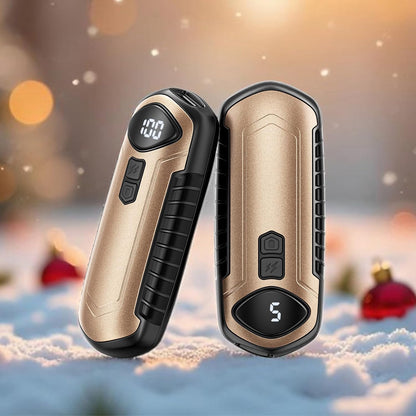 Hand Warmers Rechargeable 2 Pack, Electric Hand Warmer, 2-Second to 131°F with 5 Heat Levels, USB-C Portable Pocket Heater Handwarmers, UL Certified for Camping, Hunting, Gifts for Women Men