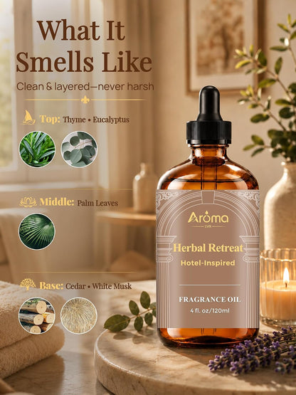 Ocean Breeze Lobby Fragrance Oil, Hotel-Inspired Coastal Resort Scent, Diffuser Oil for Home Diffusers and Crafting