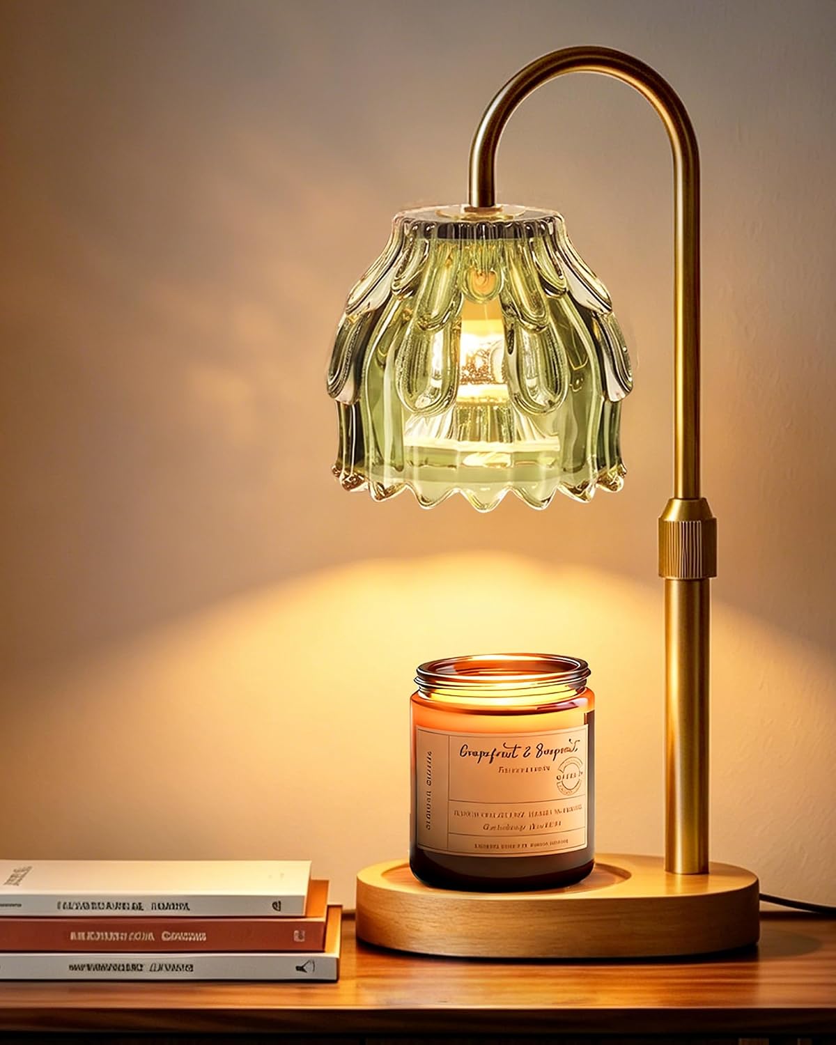 Homelist Candle Warmer Lamp with Timer Dimmer, Electric Wax Melter Warmer