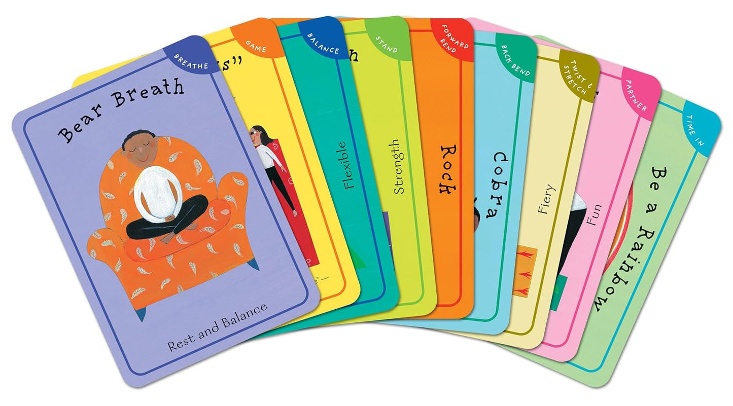 Yoga Pretzels: 50 Fun Yoga Activities for Kids & Grownups (Barefoot Books Activity Decks)