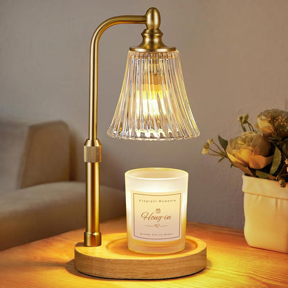 Hong-in Candle Warmer Lamp with Timer,Birthday Gifts for Women Mom Sister
