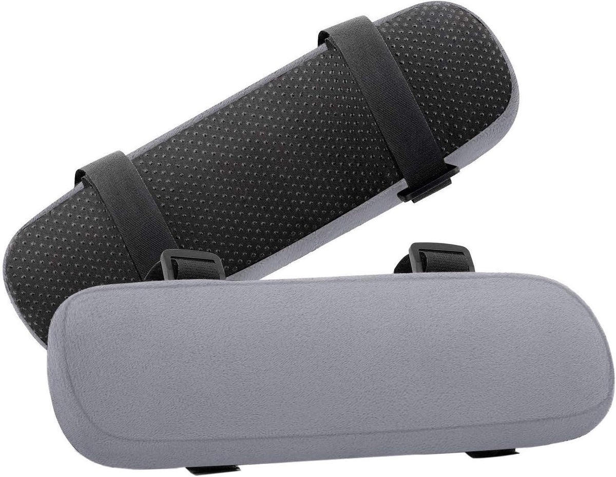 MOSISO Chair Armrest Pads, Home/Office Chair Arm Rest Covers, Black