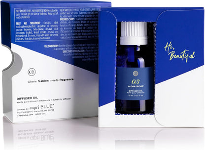 Capri Blue Diffuser Oil Refill - Premium Fragrance Oil - Use with Electric or Ultrasonic Diffusers for Home - Long Lasting Sugared Citrus Scent (Volcano, 0.5 fl oz)