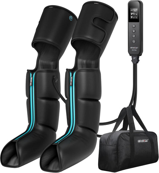 CINCOM Air Compression Leg Massager for Circulation & Pain Relief FSA - HSA