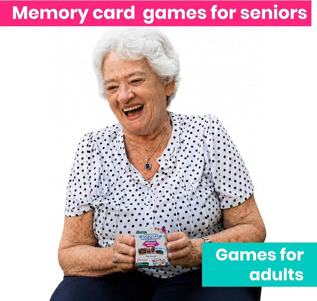 Menique Explore the World Memory Matching Game – Geography Game with 100 Photo Cards, 50 Countries, Flags & Landmarks – Travel Card Game with Educational Booklet, Ages 3+