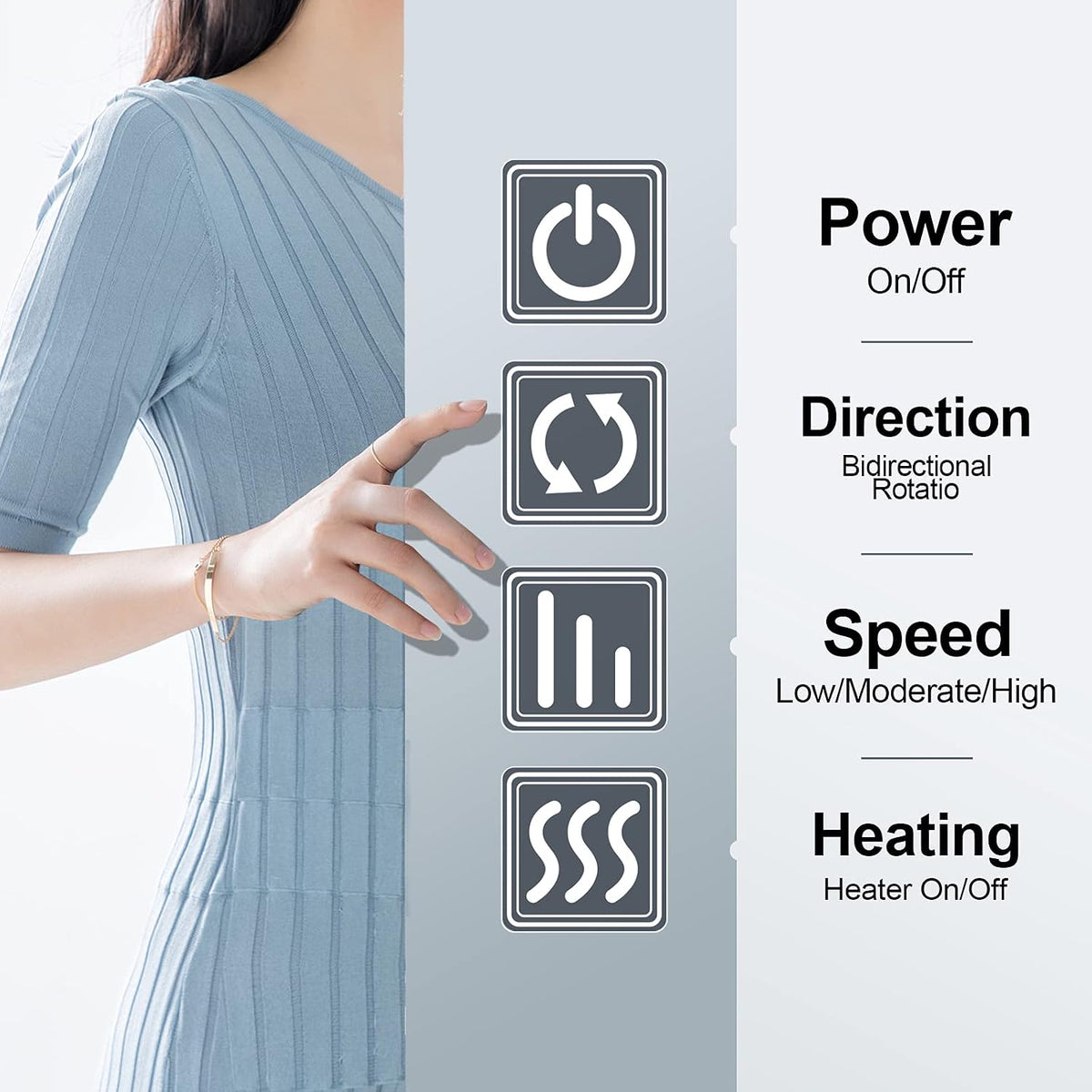 Shiatsu Neck and Back Massager with Heat for Pain Relief Deep Tissue Gifts