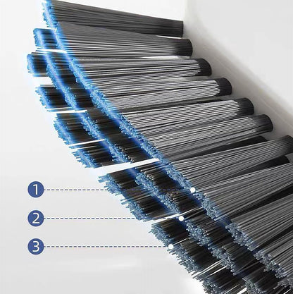 2 in 1 Window Track Cleaning Tools Groove Crevice Cleaning Brush with Hidden Scraper for Sliding Door Tracks, Window Sills, and Window Seal (1 Piece)