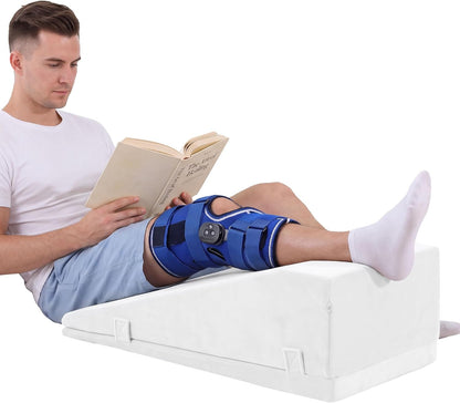ROYALAY Leg Elevation Pillows for After Surgery, Adjustable Height Knee Surgery Recovery Equipment, Knee Replacement Recovery Aids for Hip Ankle Pain Relief Patent Pending