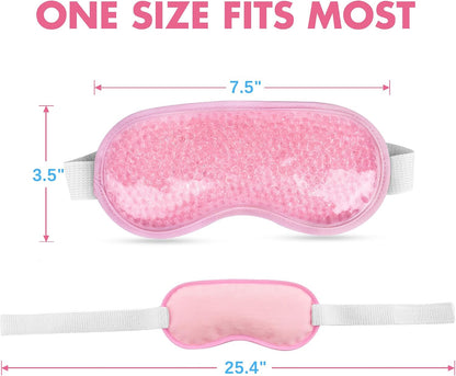 LotFancy Cooling Eye Mask, 2 Reusable Eye Ice Packs for After Surgery