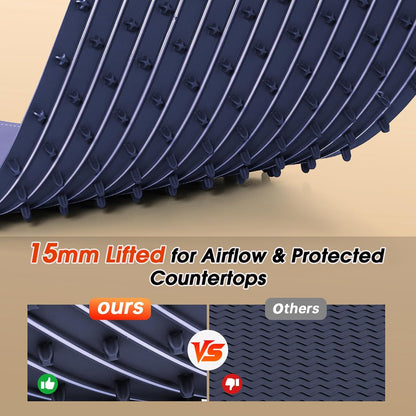 Warming Mat for Food Extra Large- 24"x16" Electric Warming Trays for Buffets Party, Food Warmers for Thanksgiving, Christmas House Warming Gift, Portable Heating Mat with 9 Temp Settings & 6H Timer