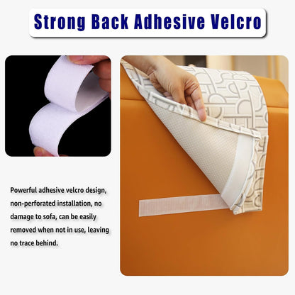 Adjustable Headrest Pillow for Recliners and Armchairs - Non-Slip Velvet Cushion for Neck Support and Pain Relief (Gray)
